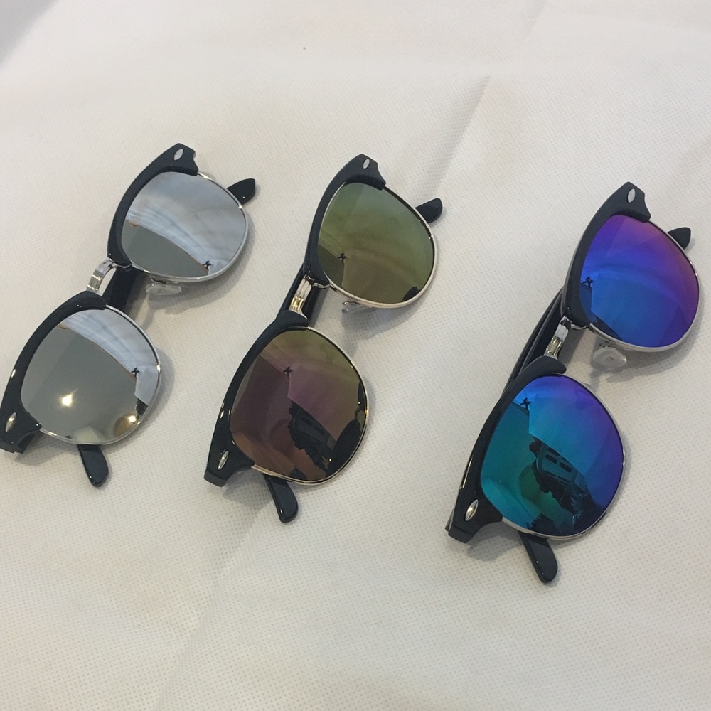 NEW Retro browline style fashion sunglasses
